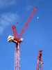 Luffing jib crane