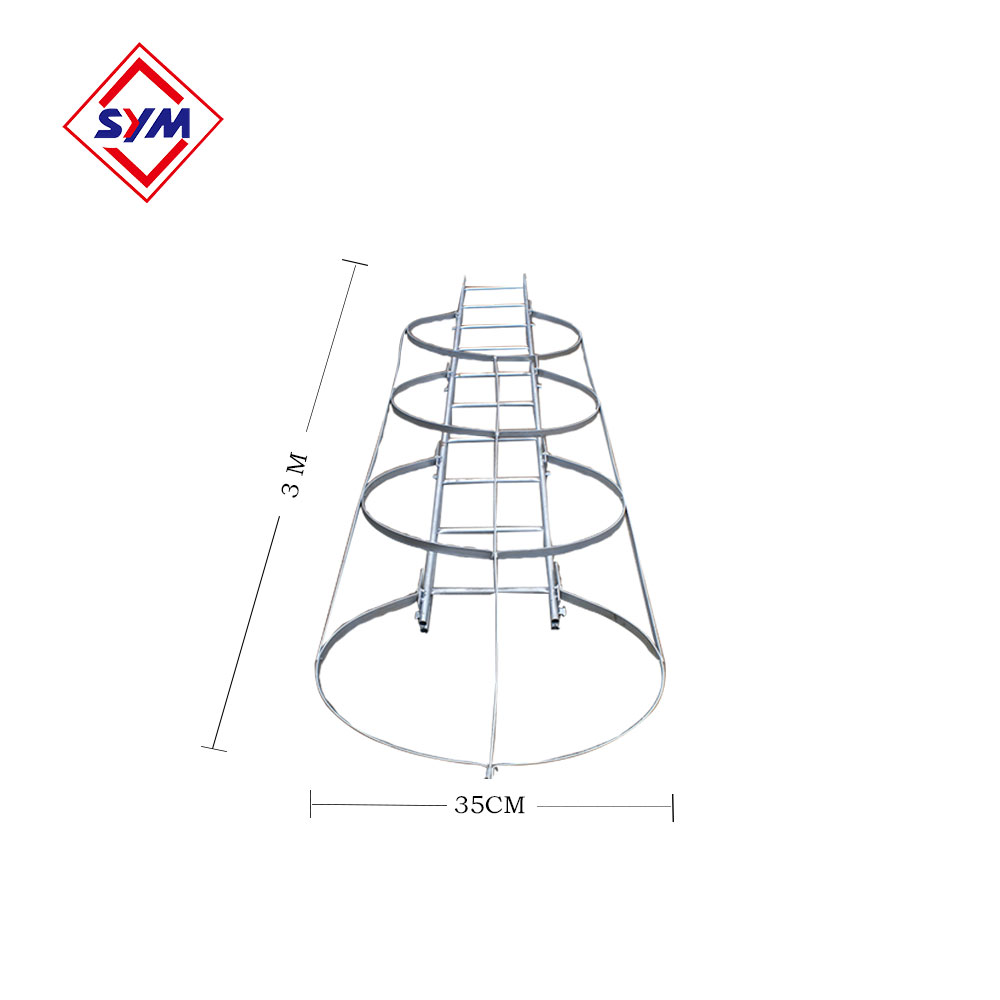 Strengthened Tower Crane Section Ladder for Climbing