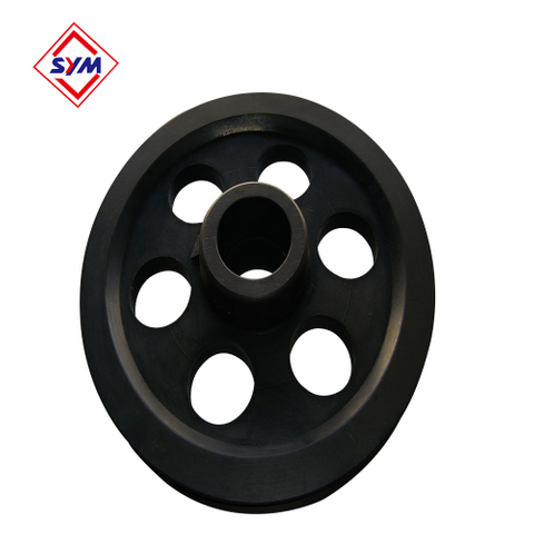 440MM High Mechanical Strength Rope Steel Pulley For Tower Crane 