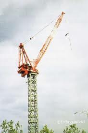 Luffing jib crane