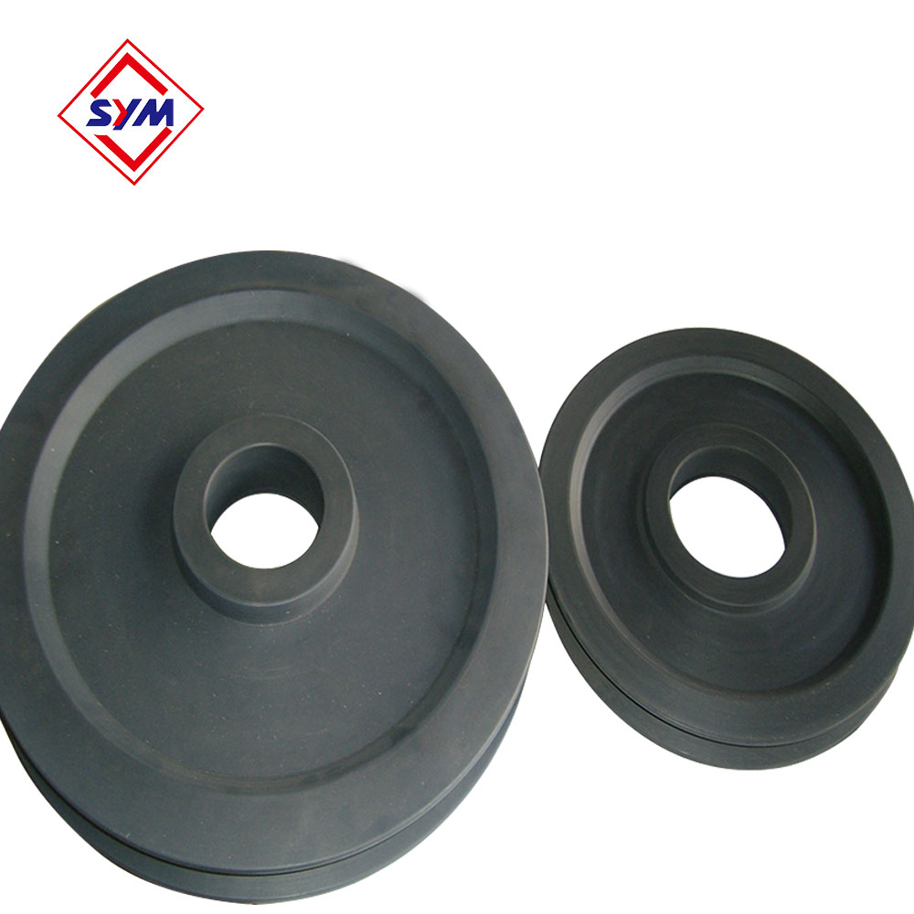 440MM High Mechanical Strength Rope Steel Pulley For Tower Crane 