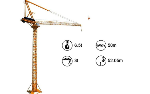 FL30/30 Chinese Manufactured Luffing Jib Tower Crane