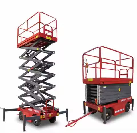 GTJZ10 Self Propelled Electric Scissor Lift Self Propelled Scissor Lift Platform Table