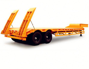 2/3 Axles Lowbed Semi Trailer