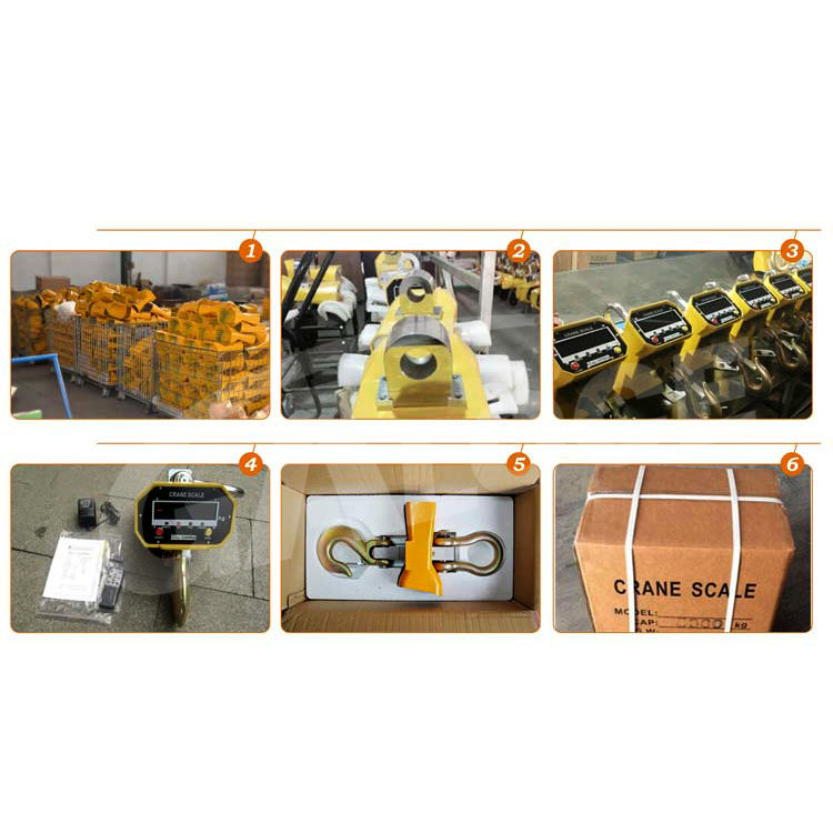 Wireless Crane Scale with Heat-Proof LCD Display Customizable OEM Support