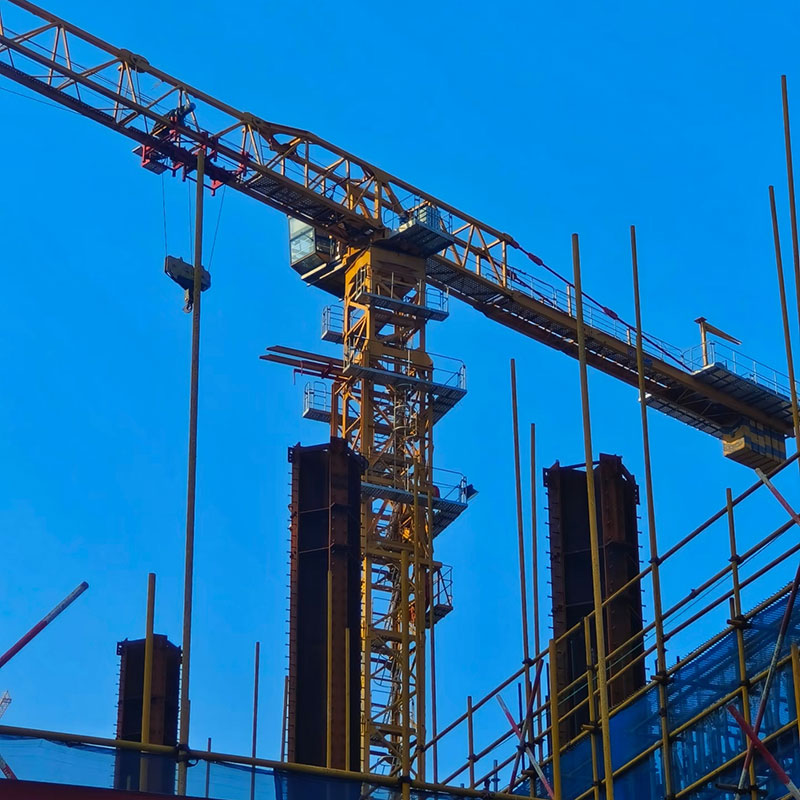 R55/15 Chinese Manufactured Topless Tower Crane