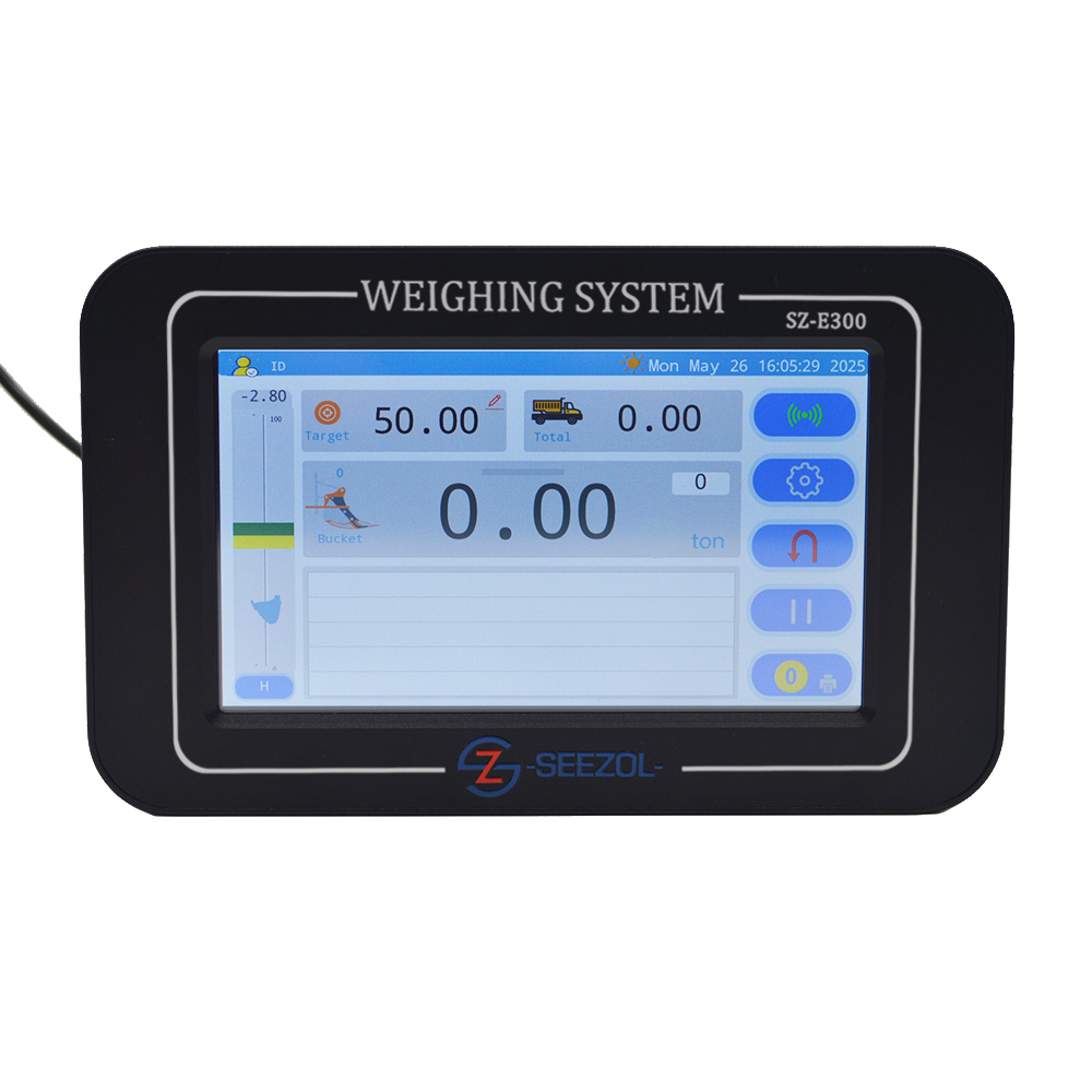 Excavator Onboard Indicator Weighting System