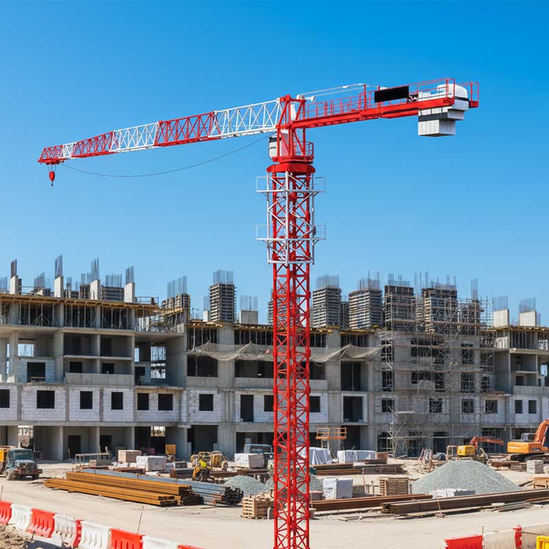 R55/15 Chinese Manufactured Topless Tower Crane