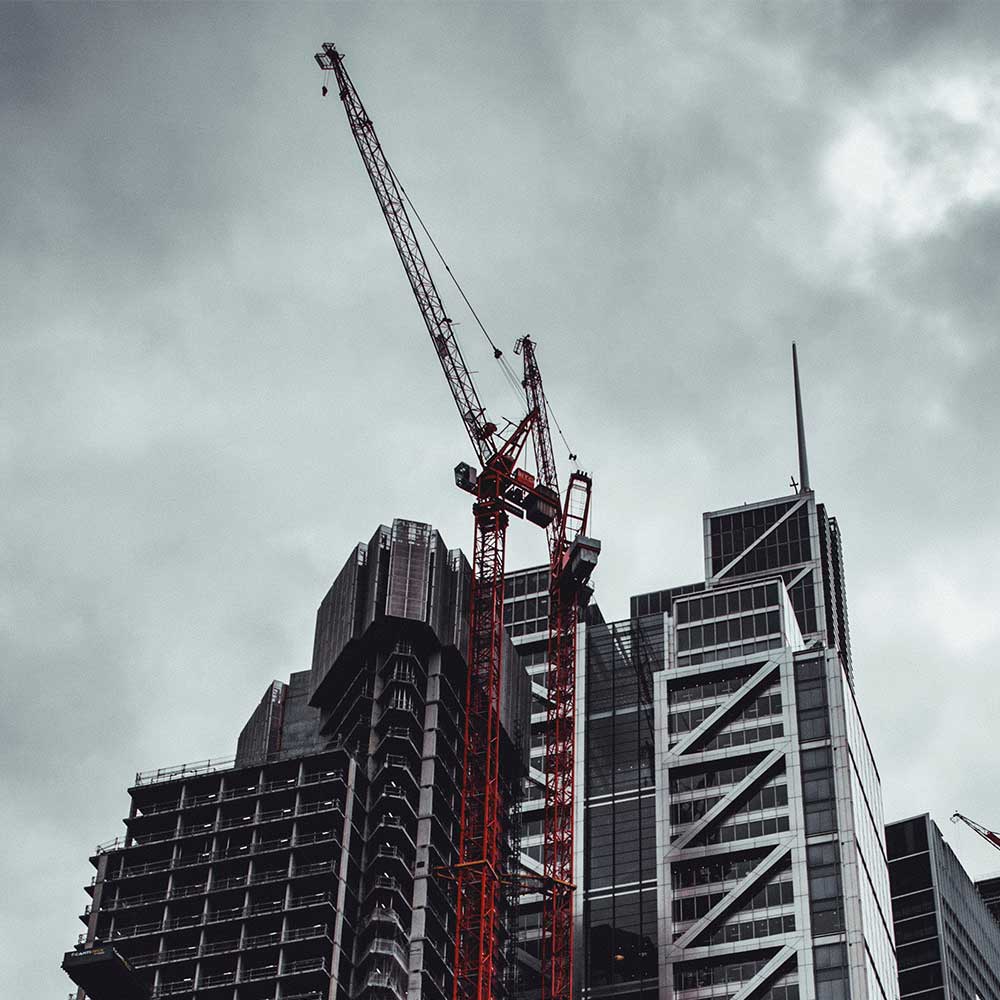 SL66-5 QTD66tm Luffing Tower Crane 