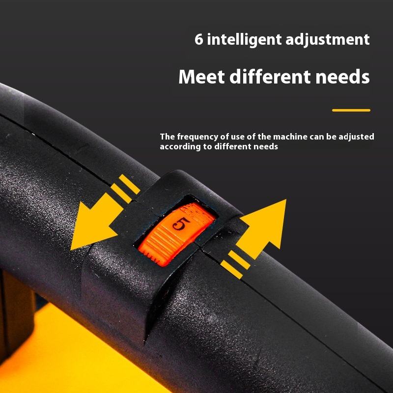 Hand-Held 4-Round Coarse Grinding Concrete Grinder with Electromechanical Trowel Mortar
