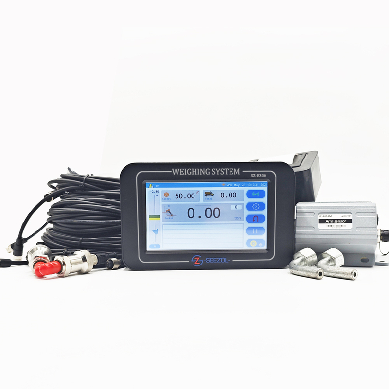 Excavator Onboard Indicator Weighting System