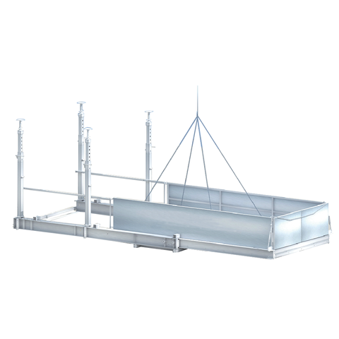 Retractable Loading Unloading Platform SYM Construction Equipments