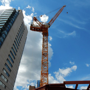 SL66-5 QTD66tm Luffing Tower Crane 