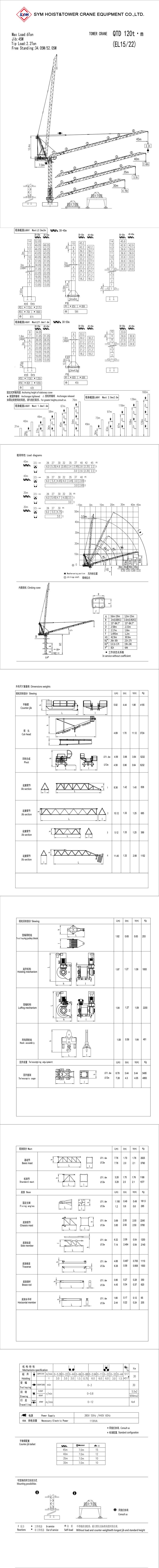 EL15 Tower Crane
