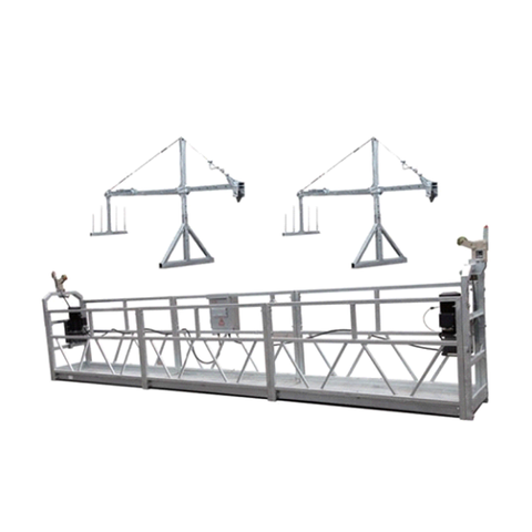 Aluminum Alloy ZLP1000 Facade Cleaning Suspended Working Platform
