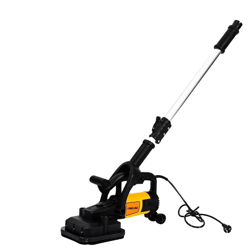 Hand-Held 4-Round Coarse Grinding Concrete Grinder with Electromechanical Trowel Mortar