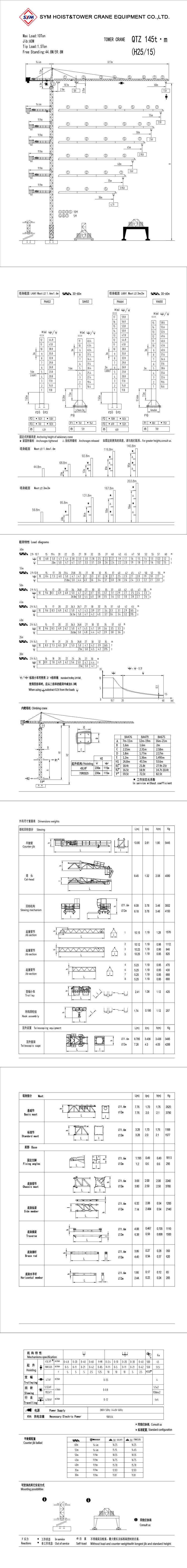 H25 Tower Crane