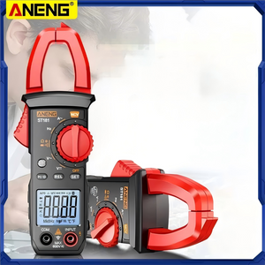 ANENG PN200 Digital Clamp Meter Multimeter Ammeter 4000 Counts DC/AC 600A Current Voltage Tester Car Hz Capacitance NCV Ohm Test