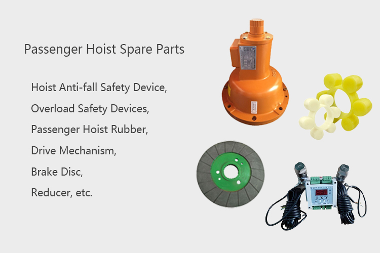 construction hoist spare parts