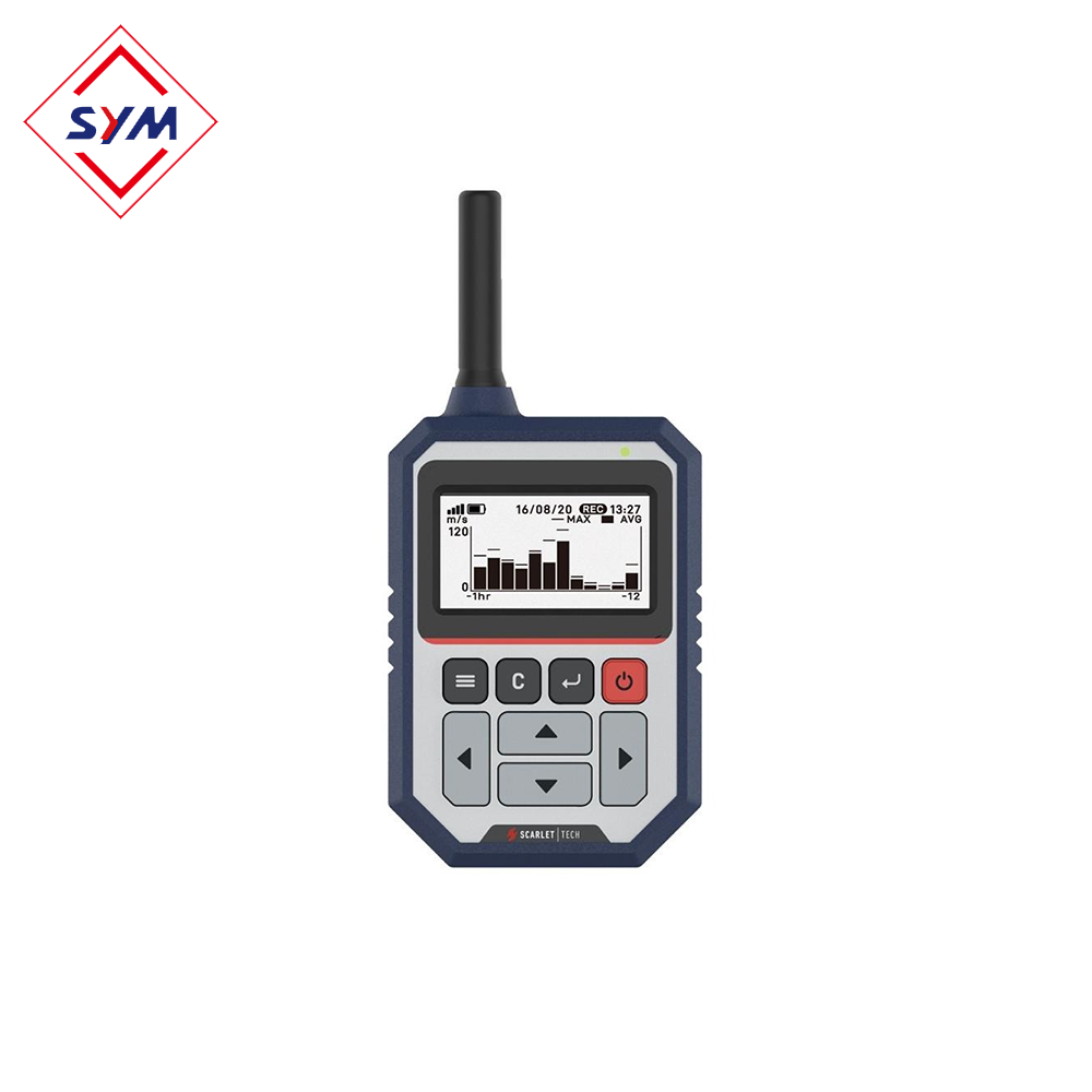 Wireless Anemometer for Mobile Crane Engineering Construction Machinery