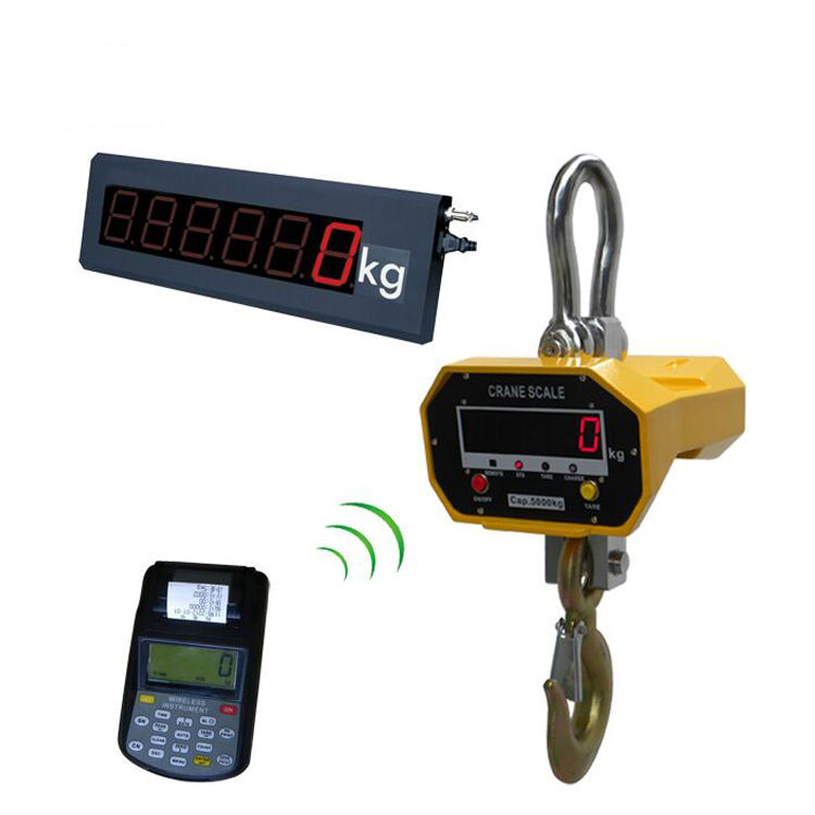 Wireless Crane Scale with Heat-Proof LCD Display Customizable OEM Support
