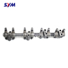 Detail of diesel engine rocker arm assembly