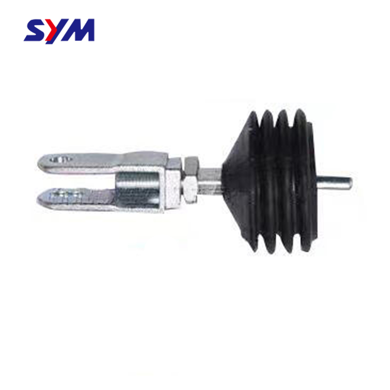 Front view of forklift hydraulic brake valve