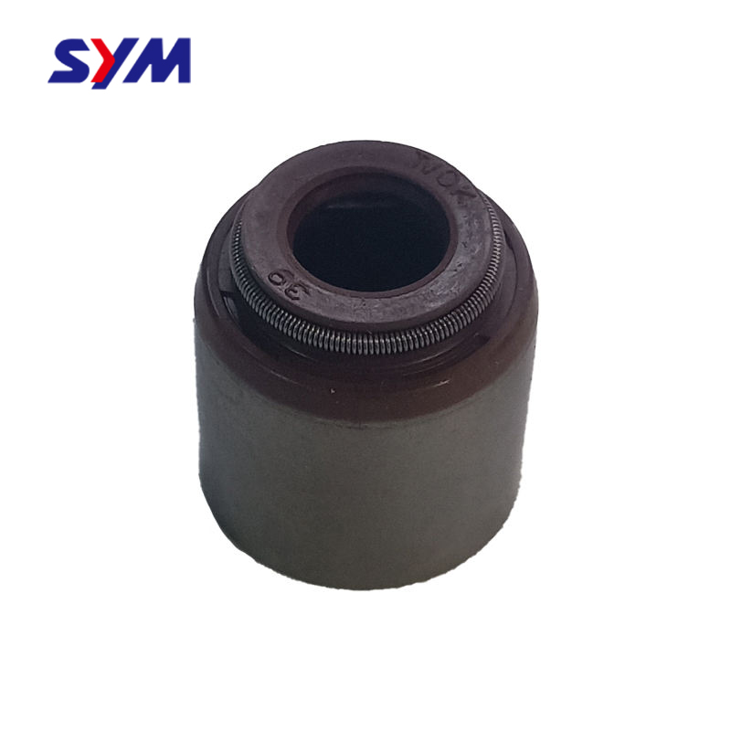 Front view of forklift valve oil seal