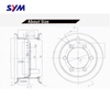 Dimensions of 28x9-15 forklift wheel rim